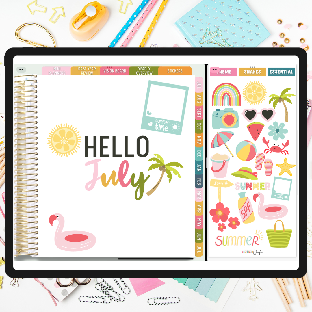 July 2023 Stickers