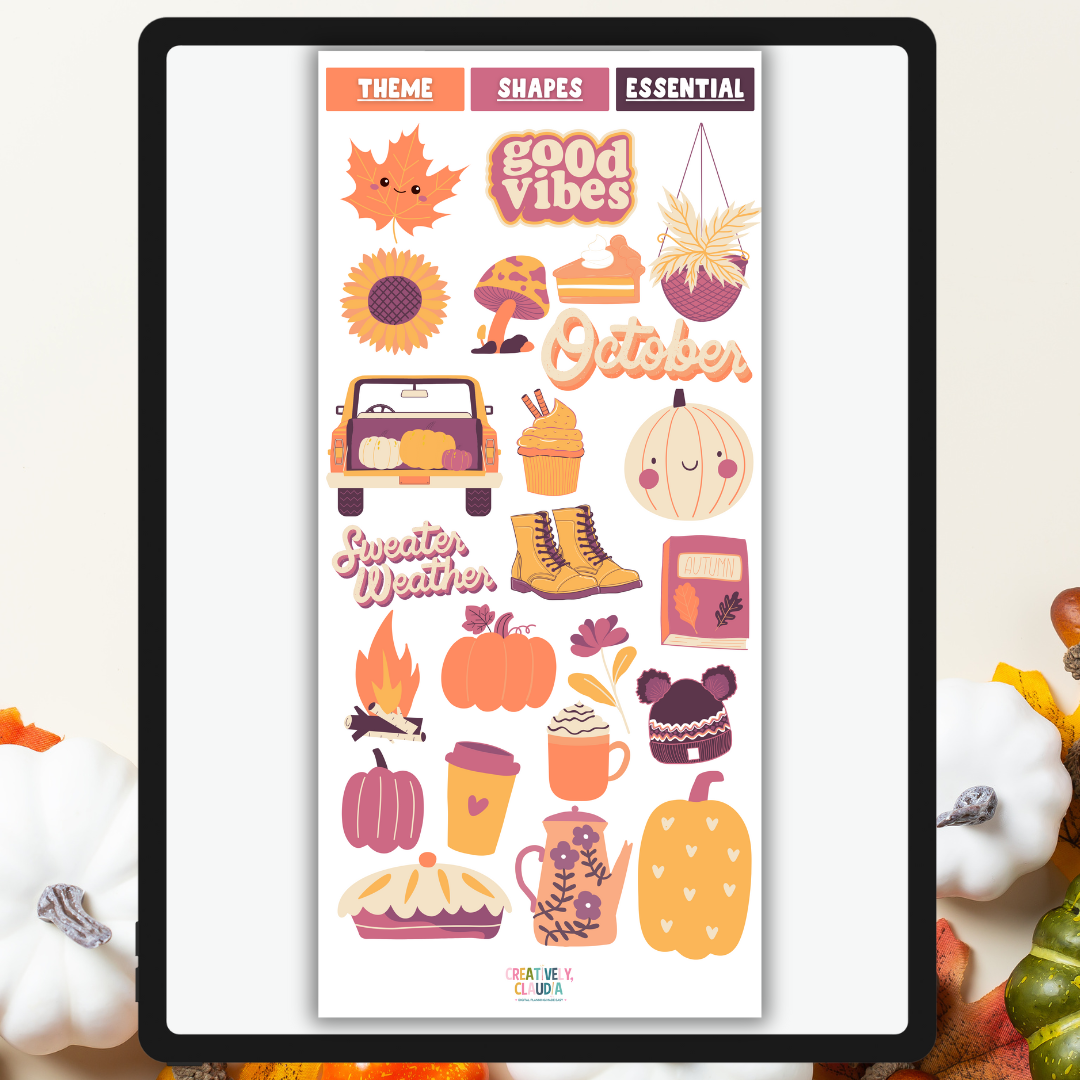 October 2023 Stickers π