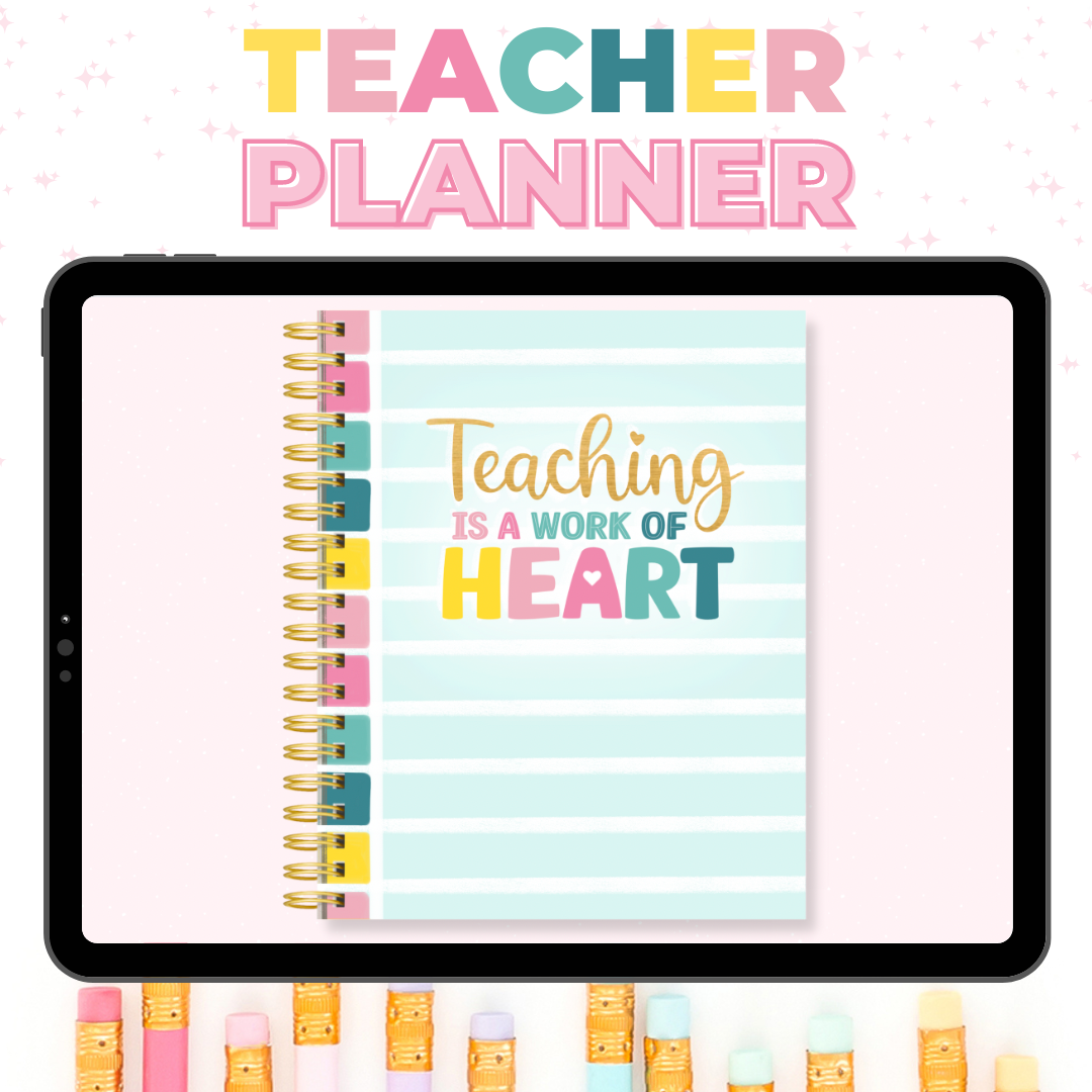 The Ultimate Teacher Planner | Fully Hyperlinked, Undated