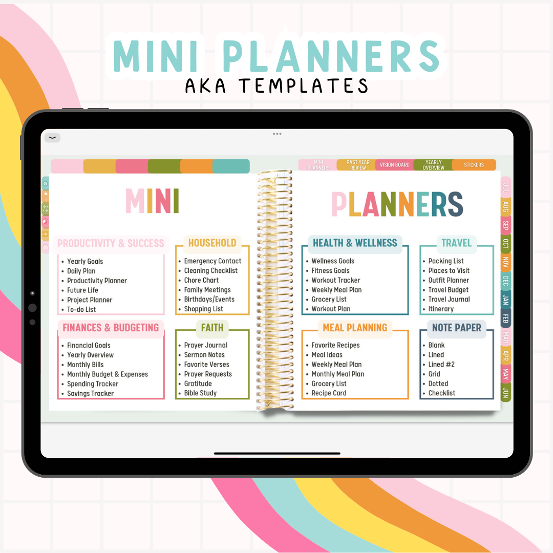 2024-25 Midyear Life Planner