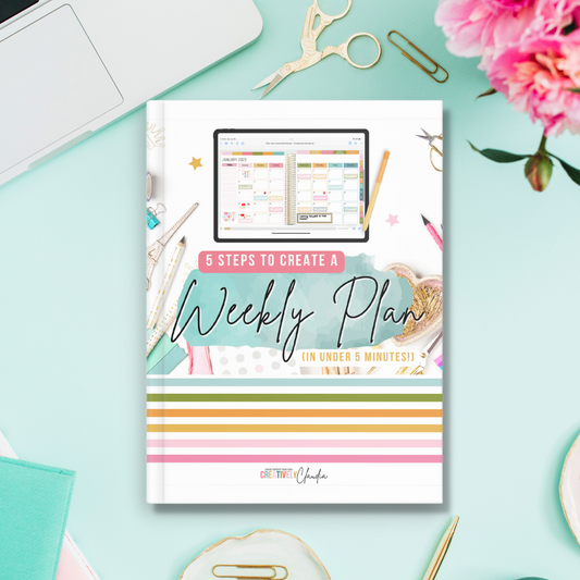 5 Steps to Create a Weekly Plan (in Under 5 Minutes!)
