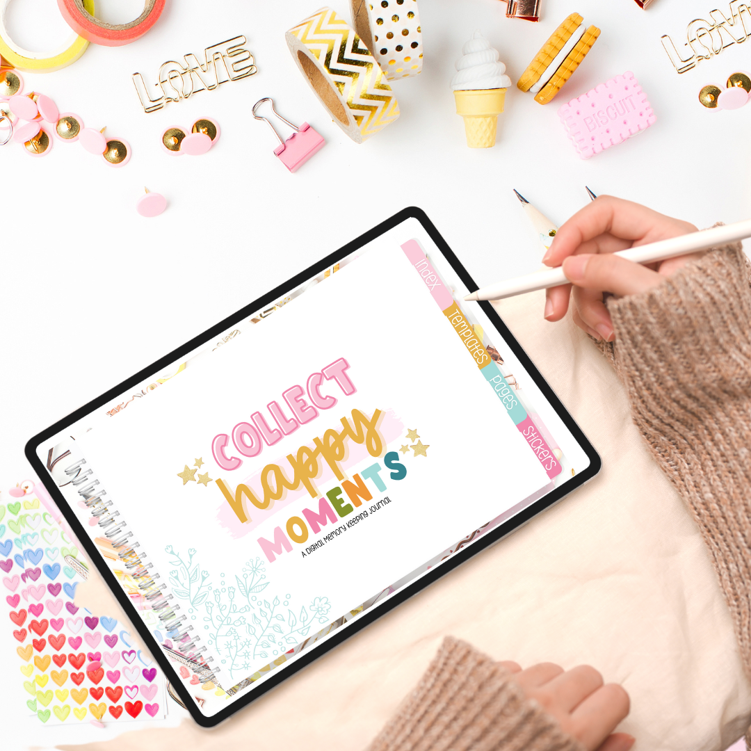 Collect Happy Moments – A Digital Memory Keeping Journal