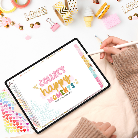Collect Happy Moments – A Digital Memory Keeping Journal